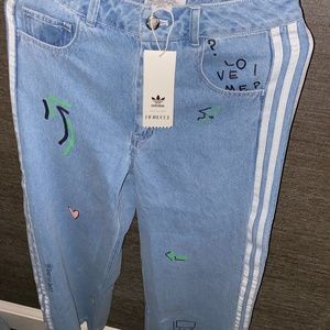 ADIDAS X FIORUCCI SNAPBUTTON JEAN